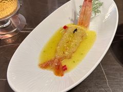 生腌大红虾-海派悦庭·海胆烧麦·新融合菜(凯德广场店)