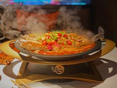 蒜香味烤鱼-鸣记脆皮烤鱼·海鲜烤鱼(三八广场店)