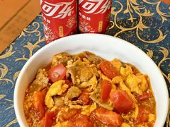 番茄牛肉滑蛋-晓平饭店(嘉善路店)