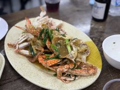 姜葱炒蟹-贞姨美食·老字号海鲜大排档