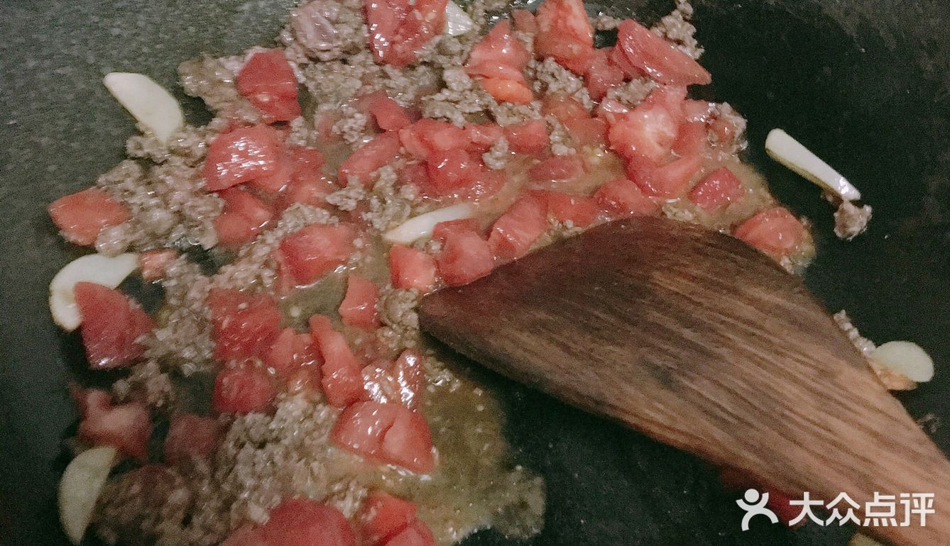 狗娃番茄牛肉意面～减脂期的健康饮食