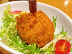 酥炸猪肉裹温泉蛋-胜博殿日式炸猪排(悠唐店)