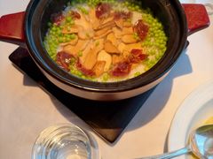 鳝丝豌豆松茸焖饭-悦轩中餐厅·高空江景·杭州柏悦酒店
