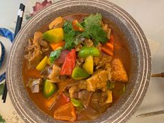 巴里坤馕包肉-巴依老爷新疆美食(魏公村店)
