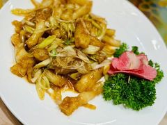 葱烧蹄筋-蓬莱春(芝罘店)