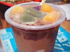 红豆芋圆冰-猪脑壳凉面(武陵源店)