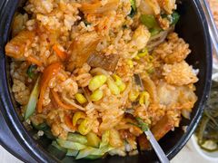 泡菜五花肉石锅-拌来拌去石鍋拌飯(文鼎店)