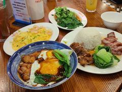 双拼饭-澳门陈光记烧味饭店(南京德基广场店)