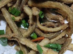 椒盐油筷鱼-肥弟大排档(汕樟路店)