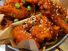 炸鸡翅一半一半-富乐满韩国正宗炸鸡韩国料理(虹泉路店)