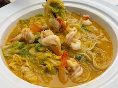 海捕大虾烧白菜-品海楼·大连海胆锅贴馆(东港店)