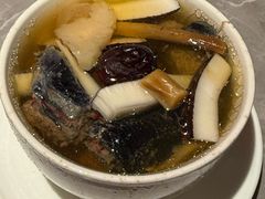 椰子炖竹丝鸡汤-啫神·广州地标美食(北京路店)