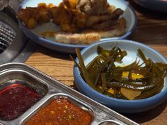 -明洞阿姨·韩式酱蟹烤肉·创意料理(三元桥店)