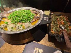 翡翠青椒味烤鱼-烤匠麻辣烤鱼(万象城店)
