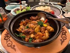 鲍鱼啫滑鸡-广州康莱德·韵轩中餐厅