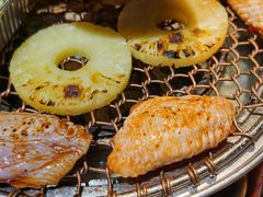 烤菠萝片-秋香家韩式炭火烤肉(磐石路店)