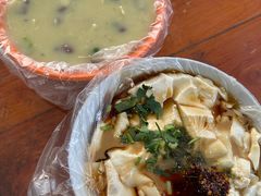 豆腐脑-老西关黄老太牛肉烧饼