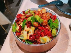 宫爆板筋-山石榴·贵州菜(丰盛里店)