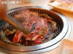 烧烤中-贺野·自助炭火烤肉(紫藤路店)