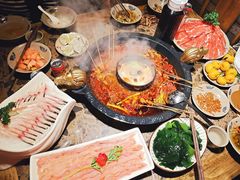 -渝大狮毛肚老火锅(巴中店)