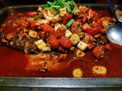 -探鱼·鲜青椒爽麻烤鱼(天河优托邦店)