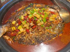 -探鱼·鲜青椒爽麻烤鱼(苏宁广场店)