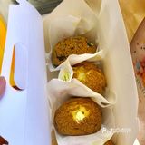 甜甜的女孩要甜甜的甜品，治愈系的西树泡芙太可了！[调皮]