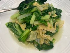 小白菜炒信阳豆筋-阿庄新豫菜(航海东路店)