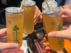 黑牛肝菌汤鸳鸳锅-大龙燚·旷野鲜火锅(广州首店)