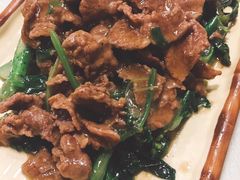 芥兰炒牛肉-迈姨·潮州菜(麓湖公园店)