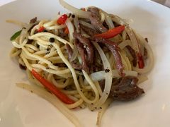 黑椒牛柳炒意面-维兰西餐(万泉河店)