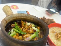 -长城砂煲田鸡粥