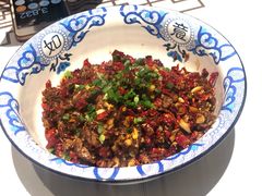 孜然牛肉-味上湘菜馆(河马店)