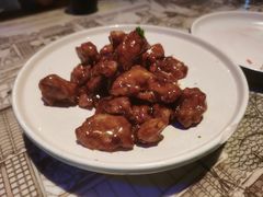 雪花糖醋里脊-绿茶餐厅(乐峰广场店)