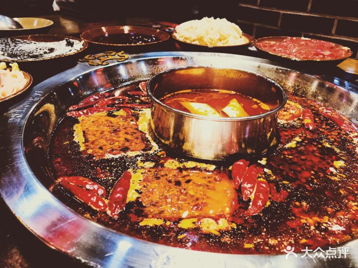 大龙燚火锅(麦岛店)红油全锅图片 - 第2张