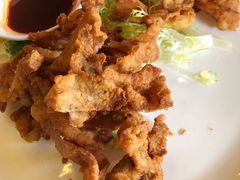 青岛老炸肉-开海·红岛海鲜虾水饺(石老人店)
