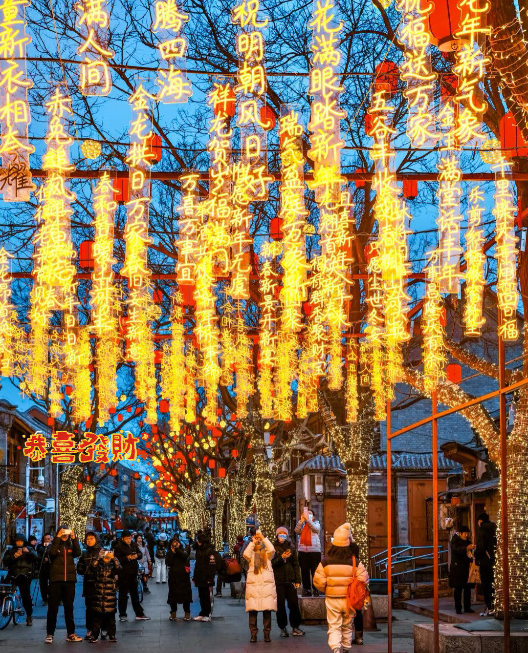 北京也太超前了❗️我拍到了"东风夜放花千树