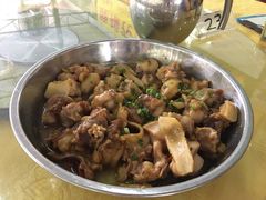 铜盘蒸鸡-鹿福农庄(南沙天后宫店)