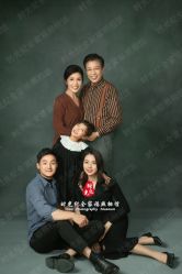-时光纪亲子全家福照相馆(静安店母女写真父母纪念照)