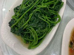 生炒番薯苗-紫羅蘭酒家(万江石美店)