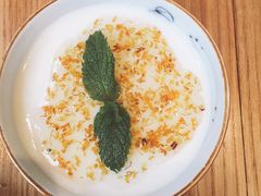 桂花杏仁豆腐-四季民福烤鸭店(前门廊房二条店)