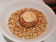 荞麦薄饼虾味奶油-Le Comptoir de Pierre Gagnaire