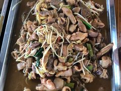 现切现爆炒猪杂-龙上水现炒生料(柳沙店)