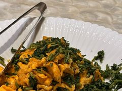 香椿炒鸡蛋-四季明湖·鲁菜海鲜(明湖店)