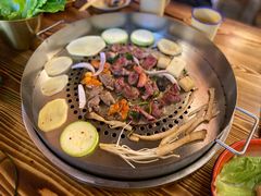 -陈叉子钢盆烤肉(中原万达店)