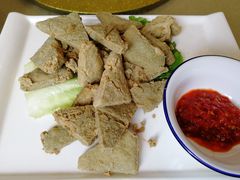 干煎臭豆腐-天桥饭店·特色海鲜(金山嘴渔村店)