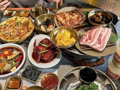 -草家酱蟹炭火烤肉店(珲春南路一店)