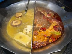 台式麻辣花胶鸡鸳鸯锅-湊湊火锅·茶憩(世博大道店)