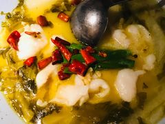 酸菜鱼-外婆家(蓝色港湾店)
