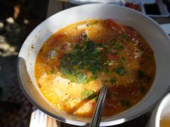 西红柿鸡蛋豆腐汤-Le Chalet Dalat